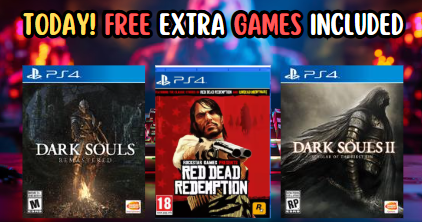 💾500GB + Extra: 3 FREE PS4 Classics!