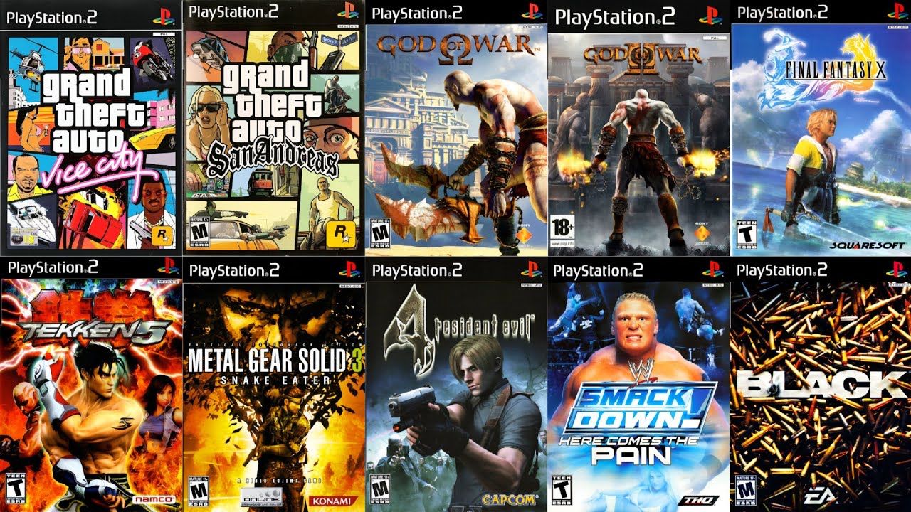 PACK PS2 GAMES